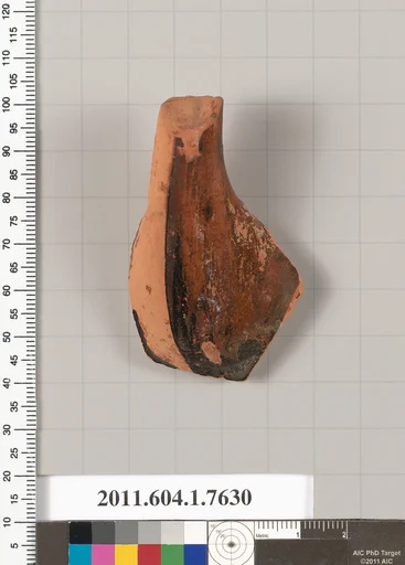 Terracotta fragment of a kylix (drinking cup)