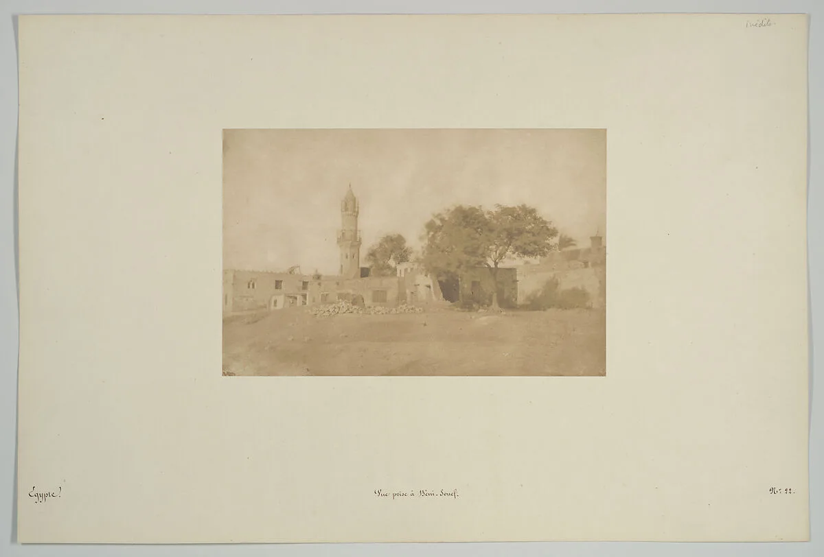 Vue prise à Béni-Souef — Maxime Du Camp