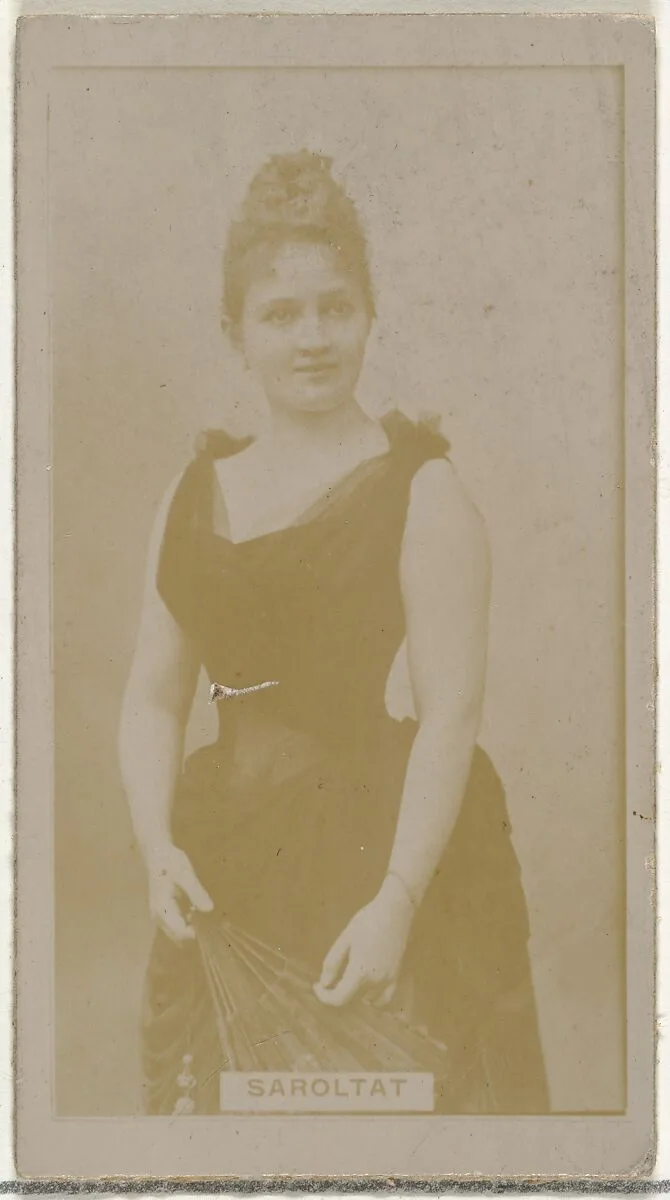Saroltat, from the Actors and Actresses series (N145-8) issued by Duke Sons & Co. to promote Duke Cigarettes — American Tobacco Company|W. Duke, Sons & Co.