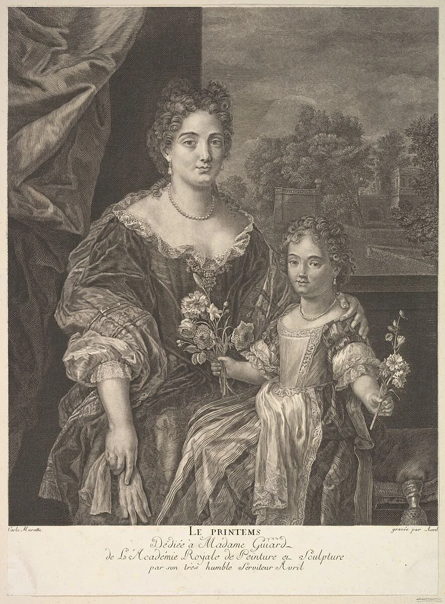 Le Printemps — Carlo Maratti|Jean Jacques Avril, the Elder