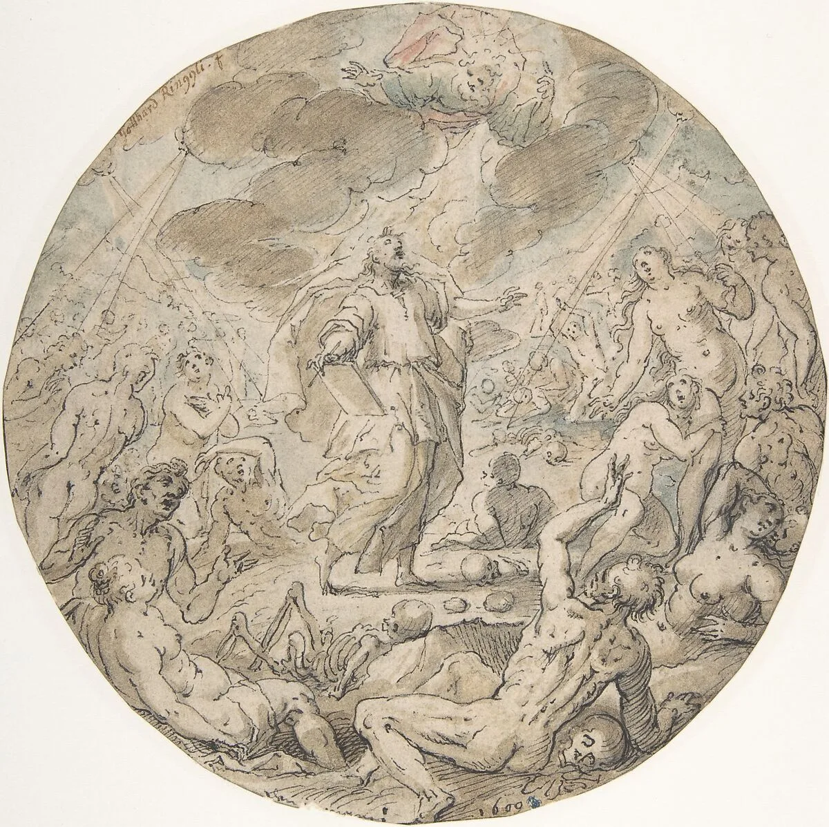 Ezekiel in the Valley of the Dry Bones — Gotthard Ringgli|Georg Pecham