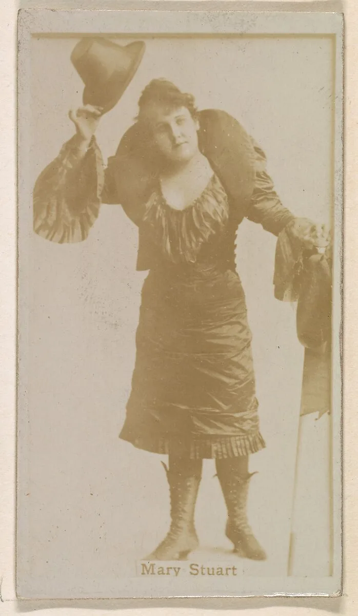 Mary Stuart, from the Actresses series (N245) issued by Kinney Brothers to promote Sweet Caporal Cigarettes — Kinney Brothers Tobacco Company