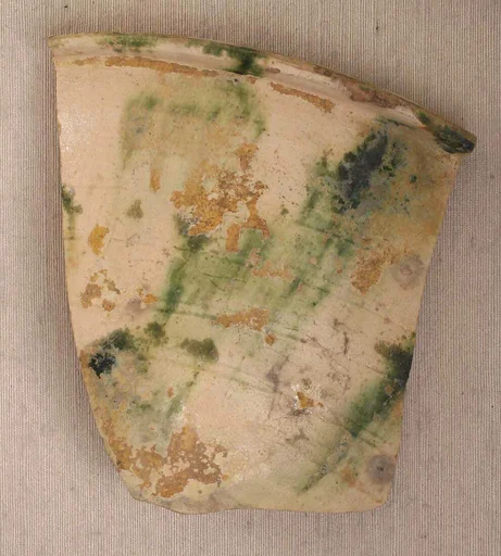 Fragments of Splashed Ceramic