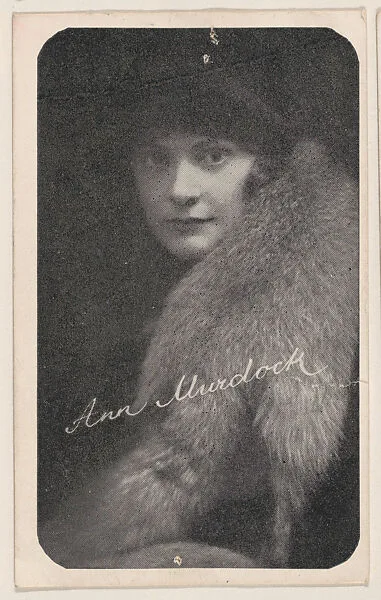 Ann Murdock from Kromo Gravure "Leading Moving Picture Stars" (W623) — Kromo Gravure Photo Company, Detroit, Michigan