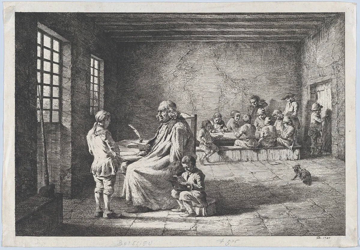 The School Master — Jean Jacques de Boissieu