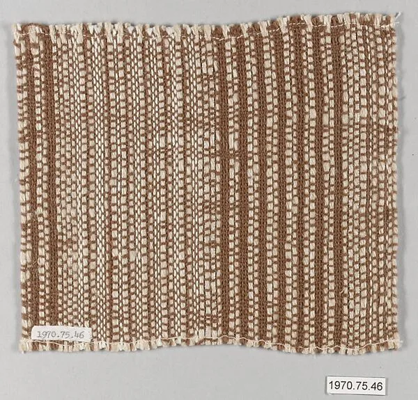 Textile sample — Anni Albers