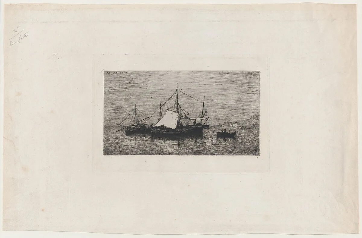 Costal Navigation Boats (Coast of Italy) — Adolphe Appian