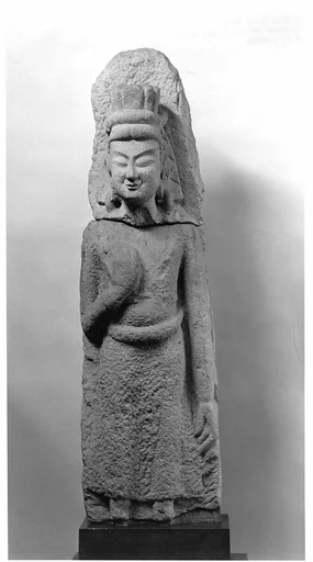 仿北魏？　石雕菩薩立像|Standing bodhisattva