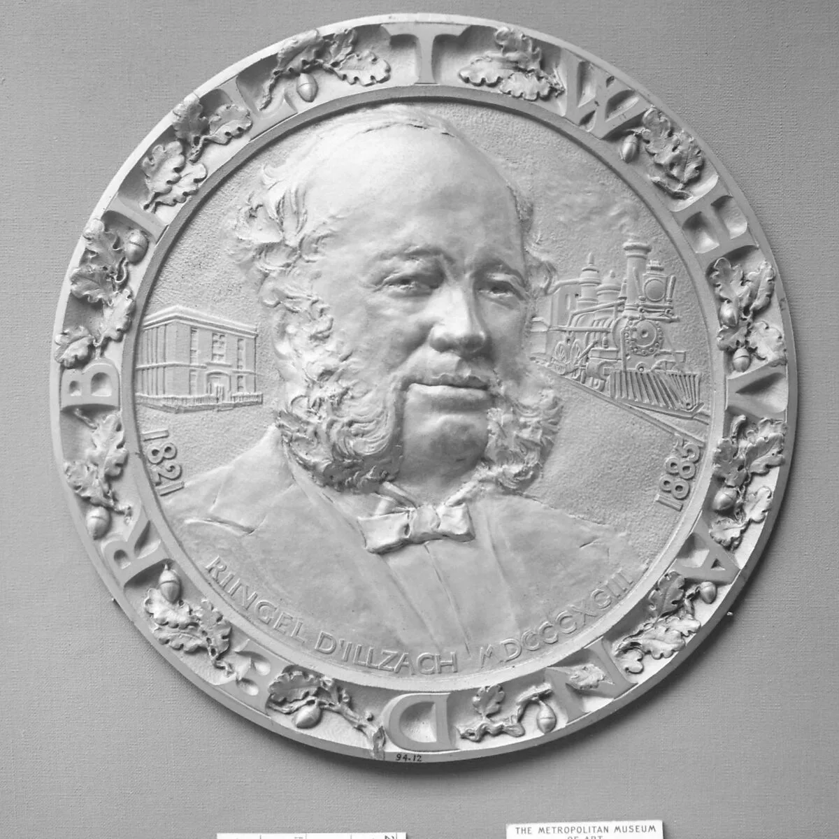 Portrait of W.H. Vanderbilt — Jean-Désiré Ringel d'Illzach