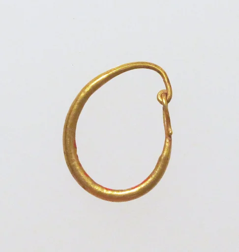 Earring-loop type, plain