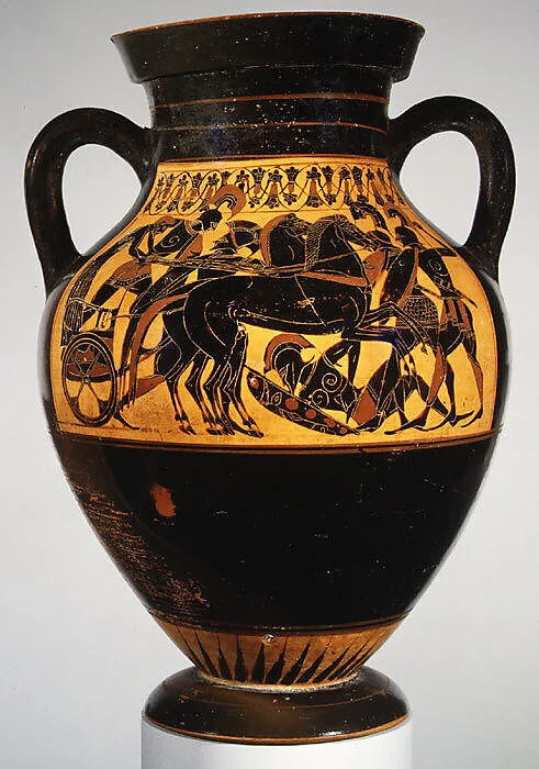 Terracotta amphora (jar) — Princeton Painter