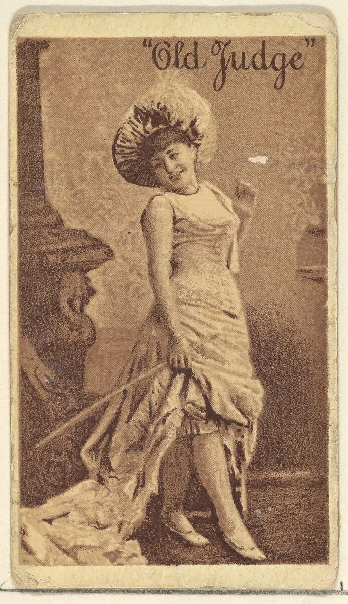 Actress from the Old Judge series (N167) for Old Judge Cigarettes — Goodwin & Company|Giles Lithographic Company