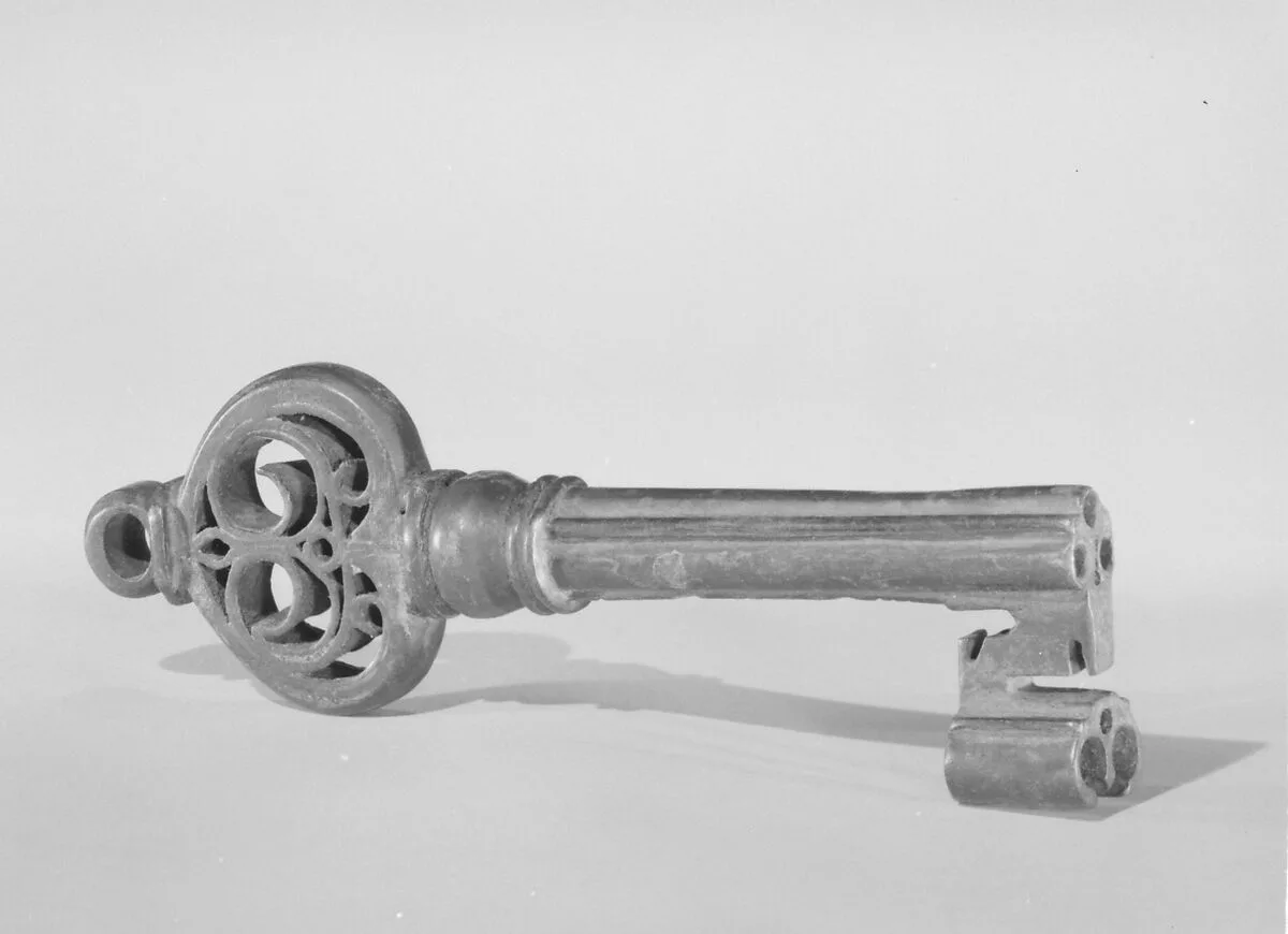 Coffer or chest key — Unknown