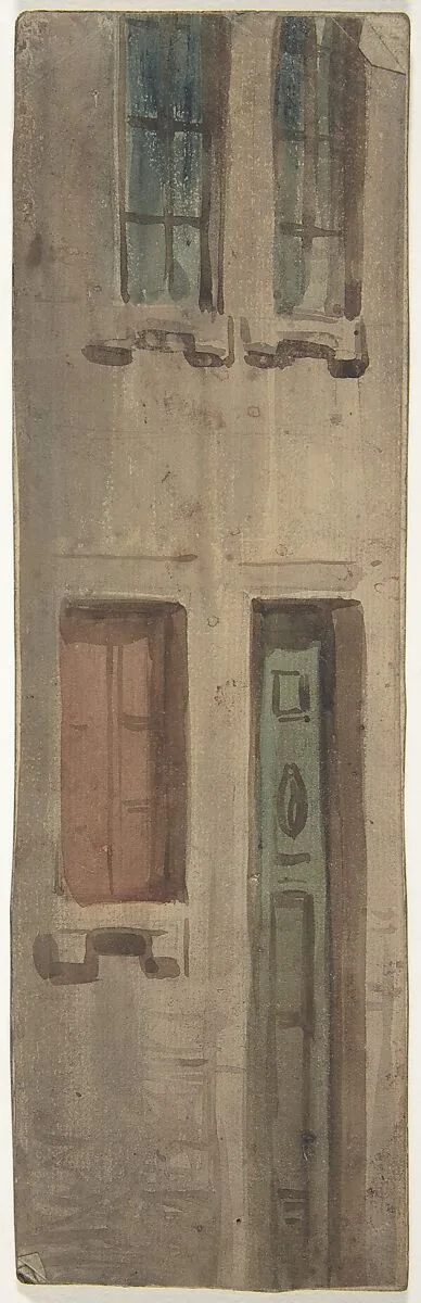 Design for a Stage Set at the Opéra, Paris — Eugène Cicéri