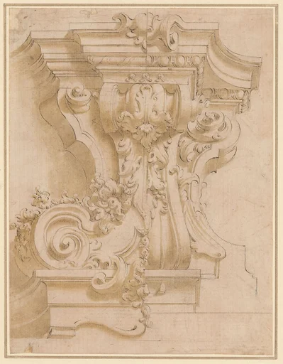 Design for a plasterwork bracket