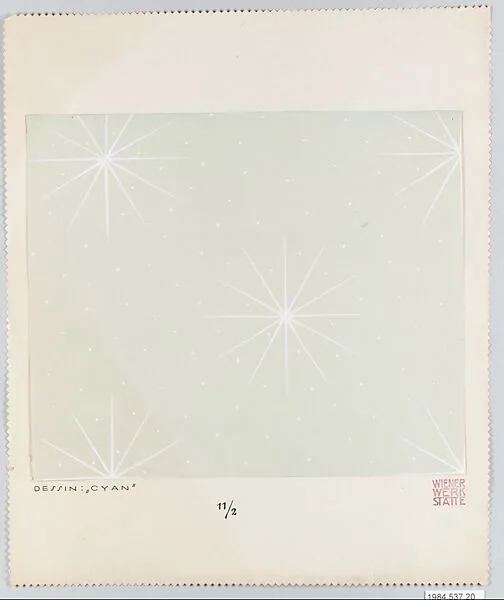 Cyan — Dagobert Peche|Wiener Werkstätte
