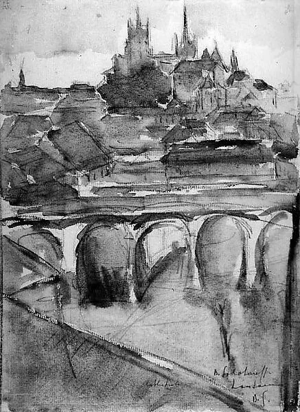 Cathedral in Lausanne — Boris Solotareff