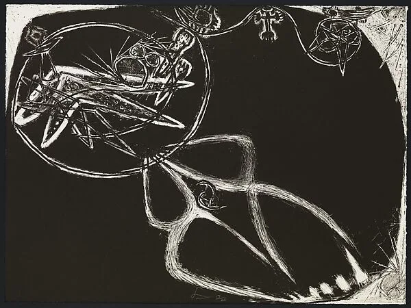 Untitled, Tam 1711II State II (17/20) — Frank Lobdell|Tamarind Lithography Workshop