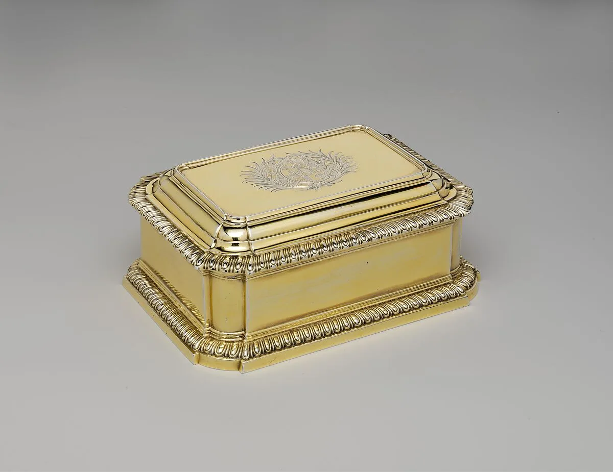 Box (one of a pair) (part of a set) — John Parker|Edward Wakelin