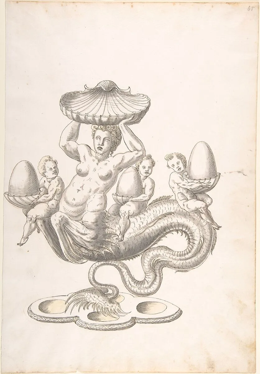 Design for Serving Piece — Erasmus Hornick