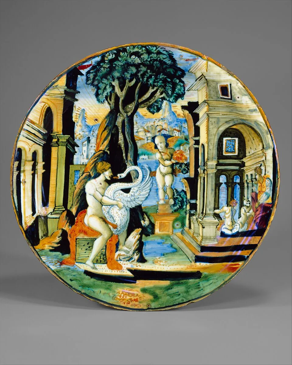Plate (scodella) — workshop of Guido Durantino
