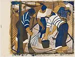 Cleaning a Sail — Lill Tschudi