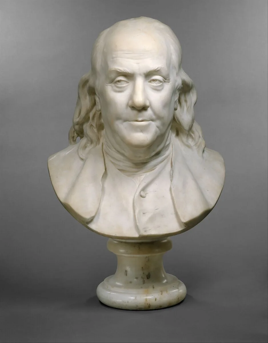 Benjamin Franklin (1706–1790) — Jean Antoine Houdon