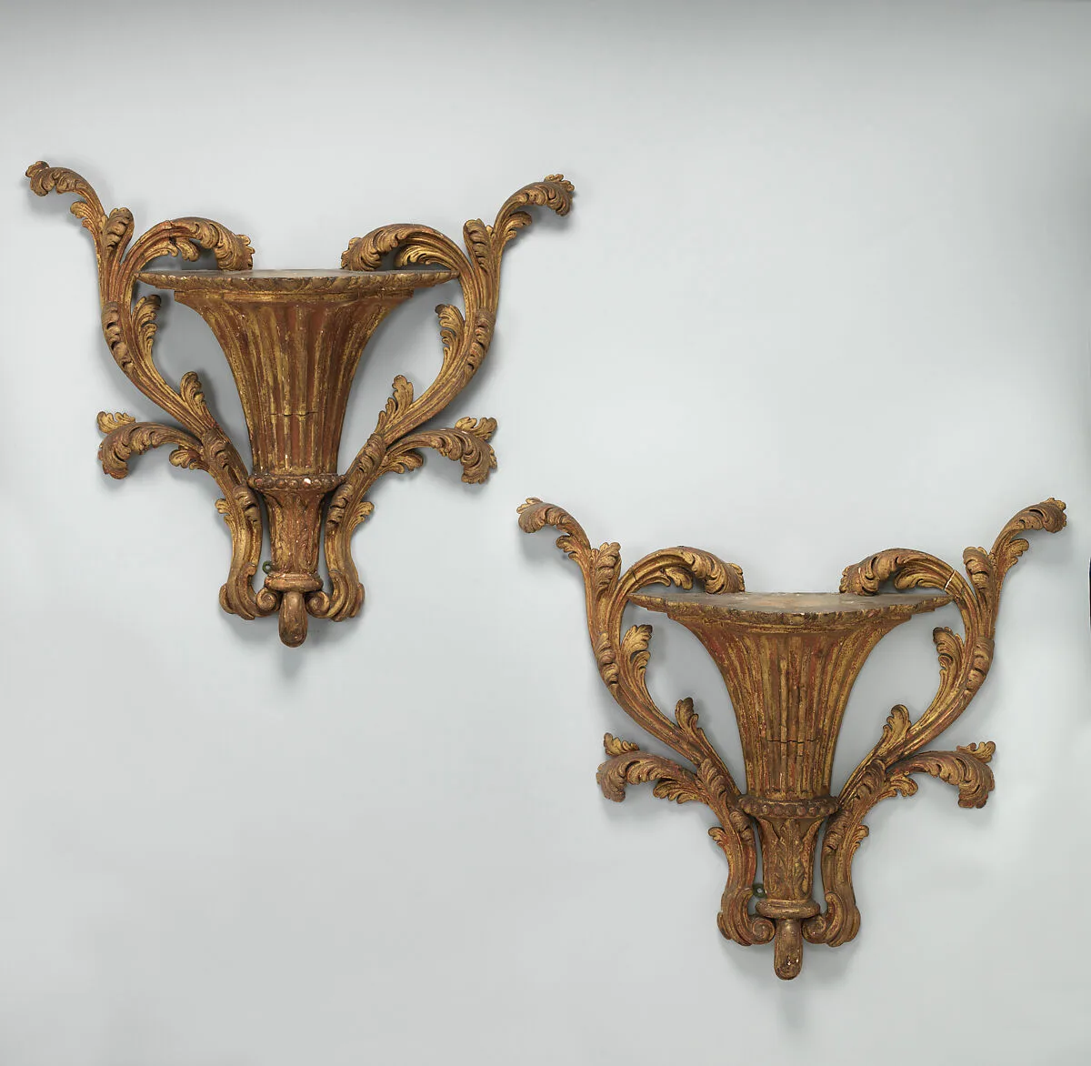 Pair of brackets — Unknown
