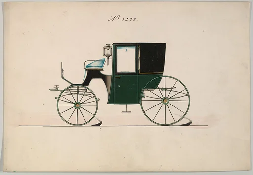 Design for Brougham, no. 3293