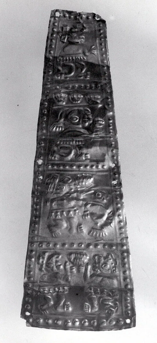 Hammered Gold Sheathing Fragment — Unknown