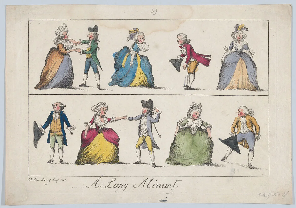 A Long Minuet — Henry William Bunbury