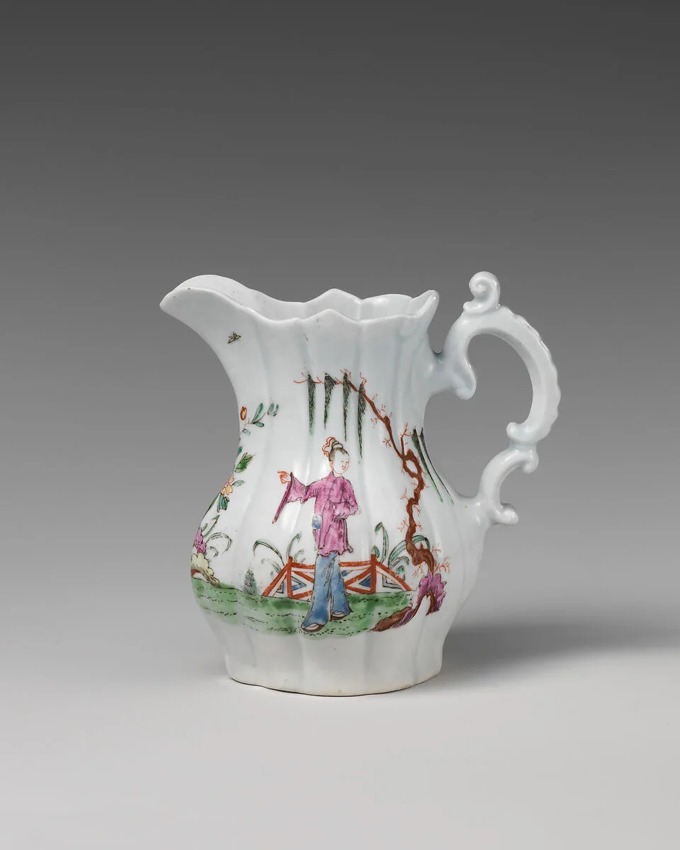 Cream jug — Worcester factory