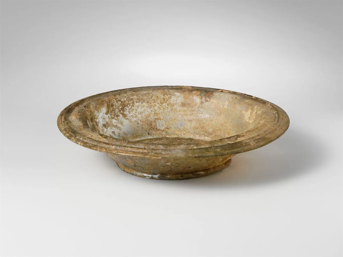 Glass bowl — Unknown
