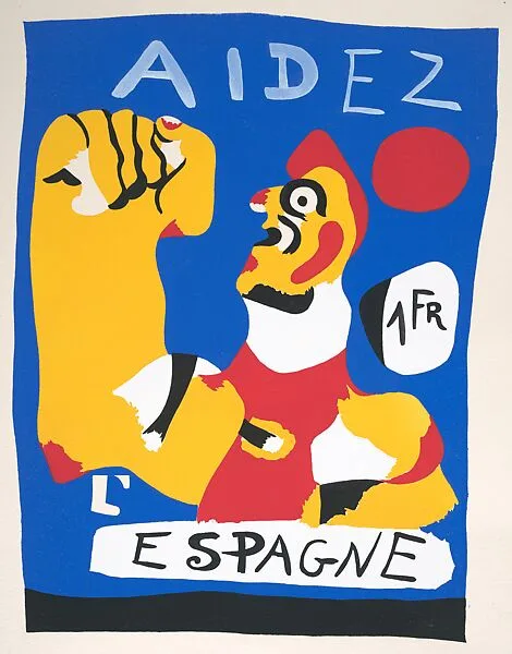 Aidez l'Espagne (Help Spain) — Joan Miró