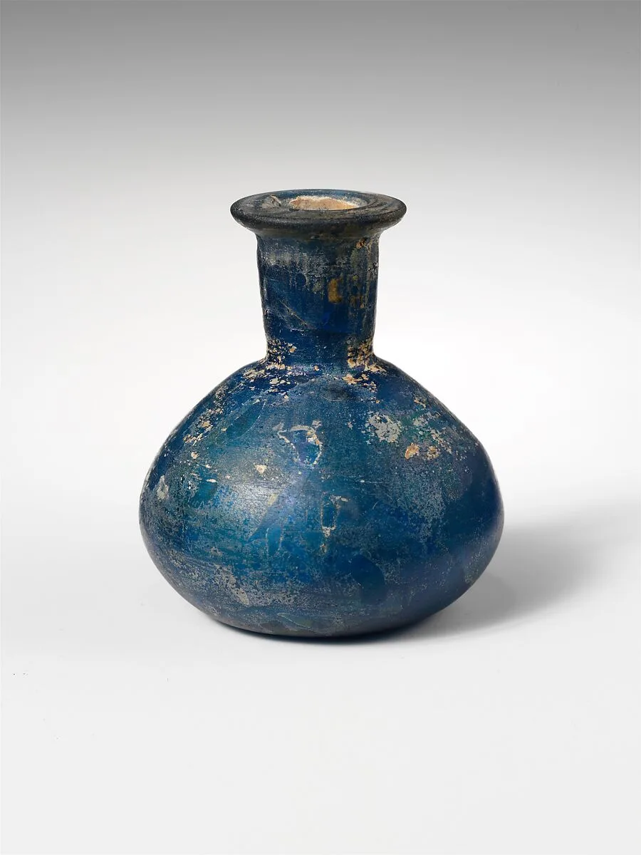 Glass perfume bottle — Unknown
