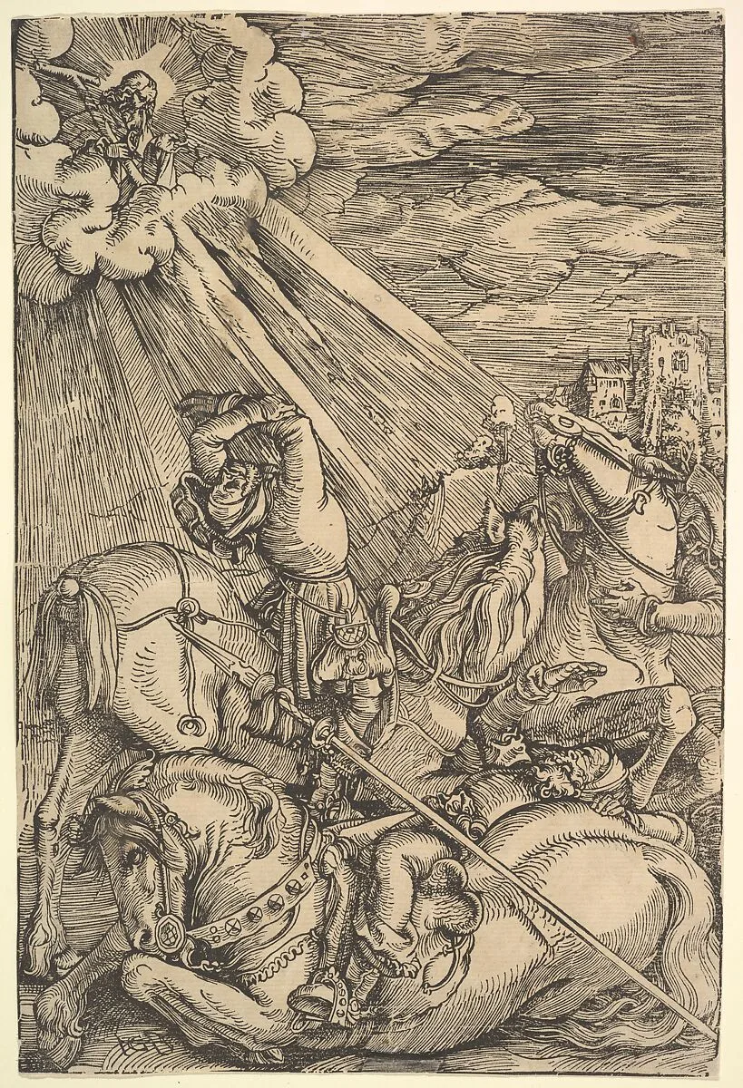 Conversion of Paul — Hans Baldung (called Hans Baldung Grien)