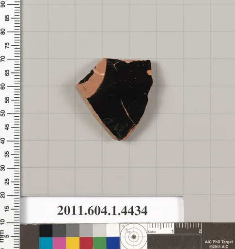 Terracotta fragment of a kylix (drinking cup)