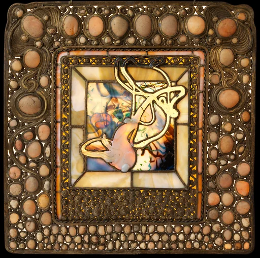 Squash Window with Pebbles