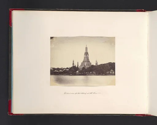 Distant View of Wat Chiang and the River