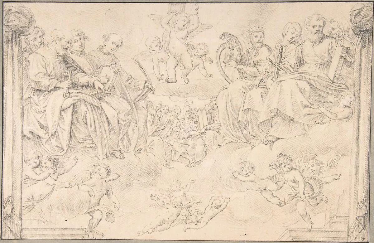 Prophets and Saints in Glory, after Bernardino Poccetti — Santi Pacini