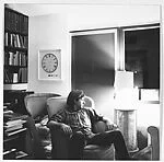 [Jerry L. Thompson Seated in Walker Evans' House, Old Lyme, Connecticut]