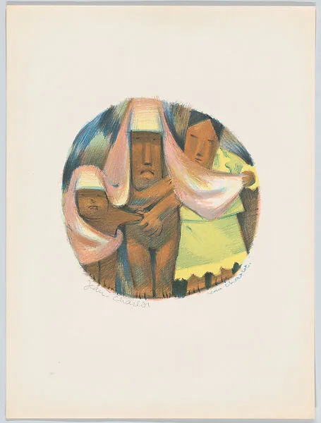 'Tondo III', from the Picture Book (plate 24) — Jean Charlot|Kistler (Lynton R. and/or Will A.)