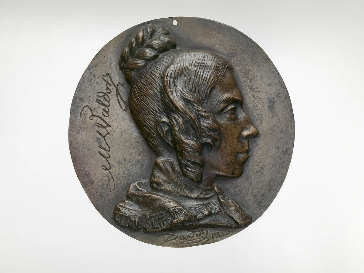Mélanie Waldor (1796–1871) — Pierre Jean David d'Angers