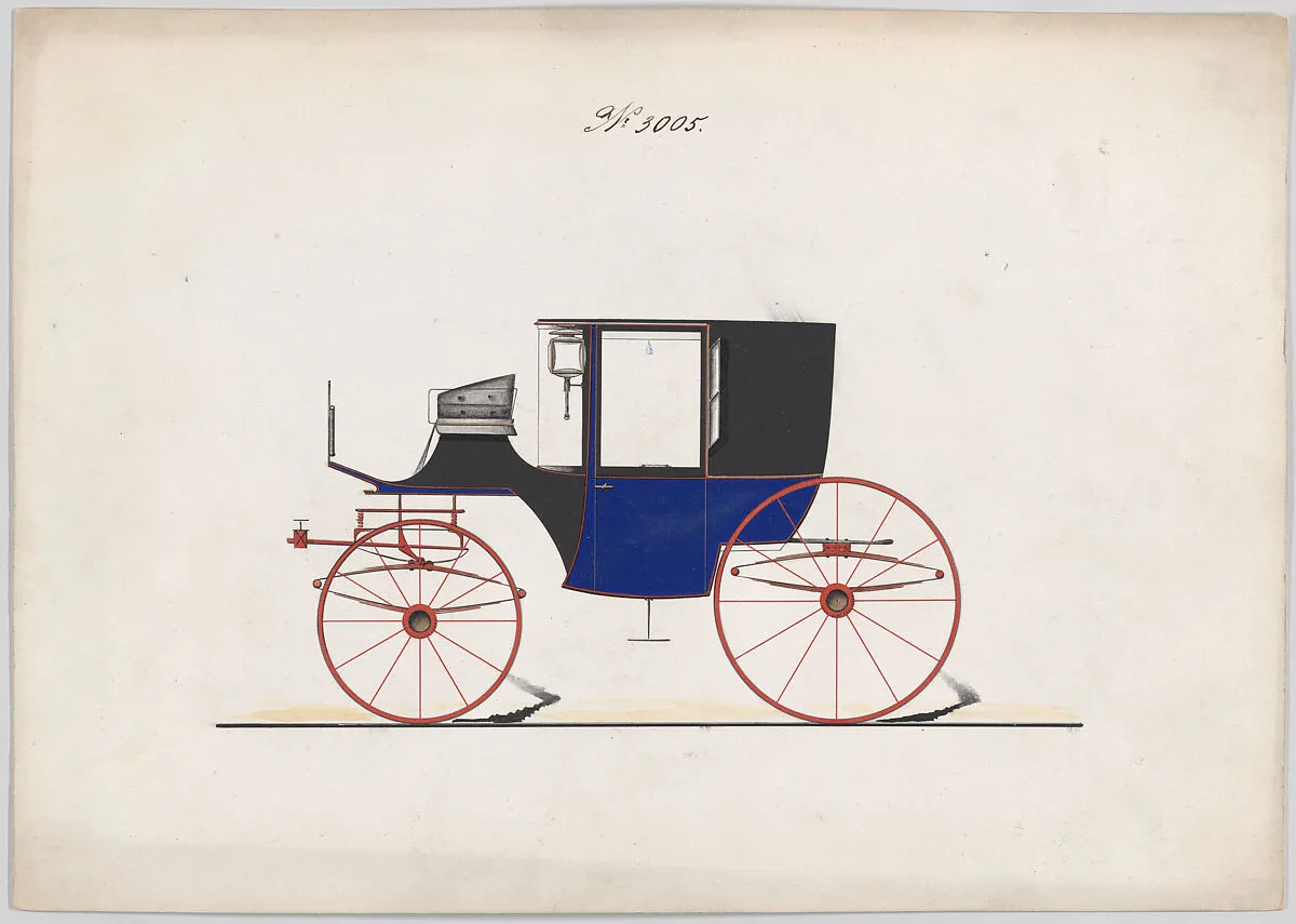 Design for Coupé, no. 3005 — Brewster & Co.