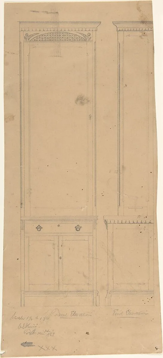 Design for a Cabinet — W. Strong