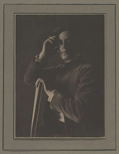 Portrait of a Man with Book — F. Holland Day