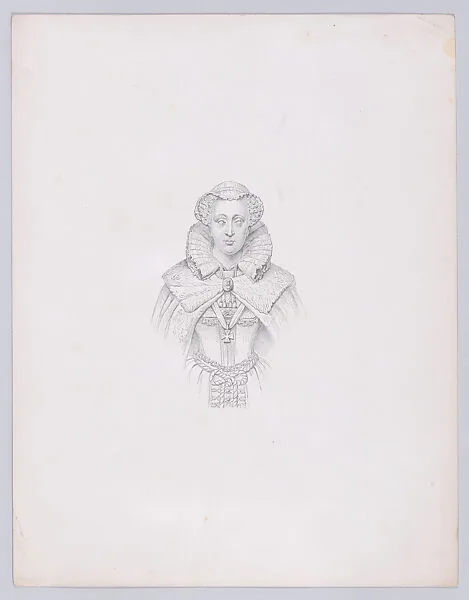 Effigy of Mary, Queen of Scots, Westminster Abbey — Mary, Queen of Scots|Robert Charles Bell|Sir George Scharf