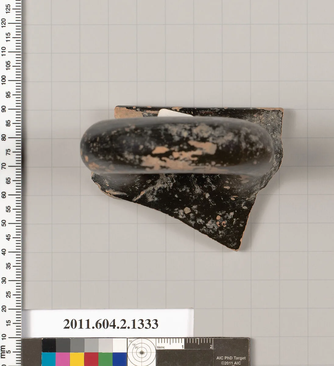 Terracotta fragment of a skyphos (deep drinking cup) — Unknown
