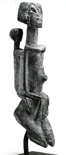 Figure: Kneeling Mother with Child — Unknown