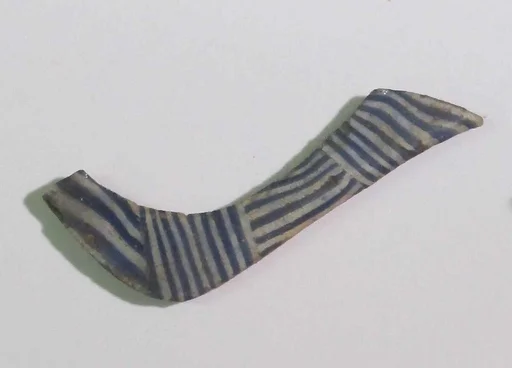 Inlay from shrine: striped inlay